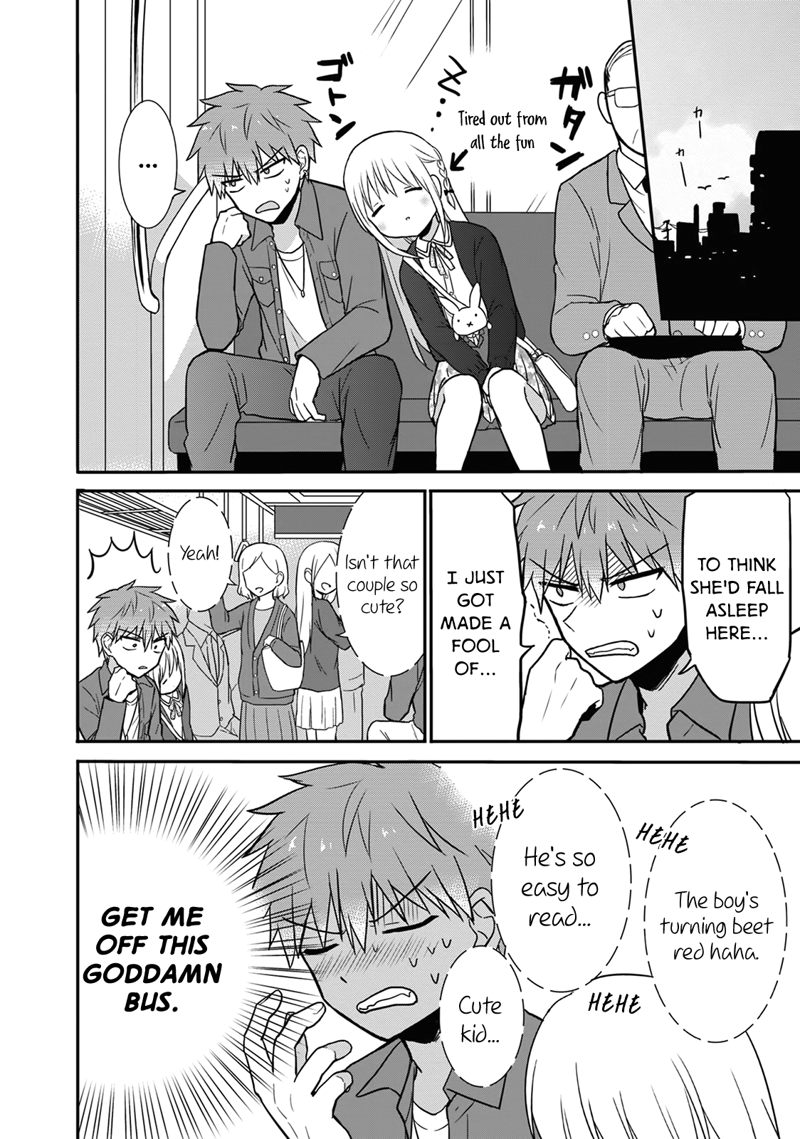 Expressionless Face Girl and Emotional Face Boy Chapter 12 - page 9