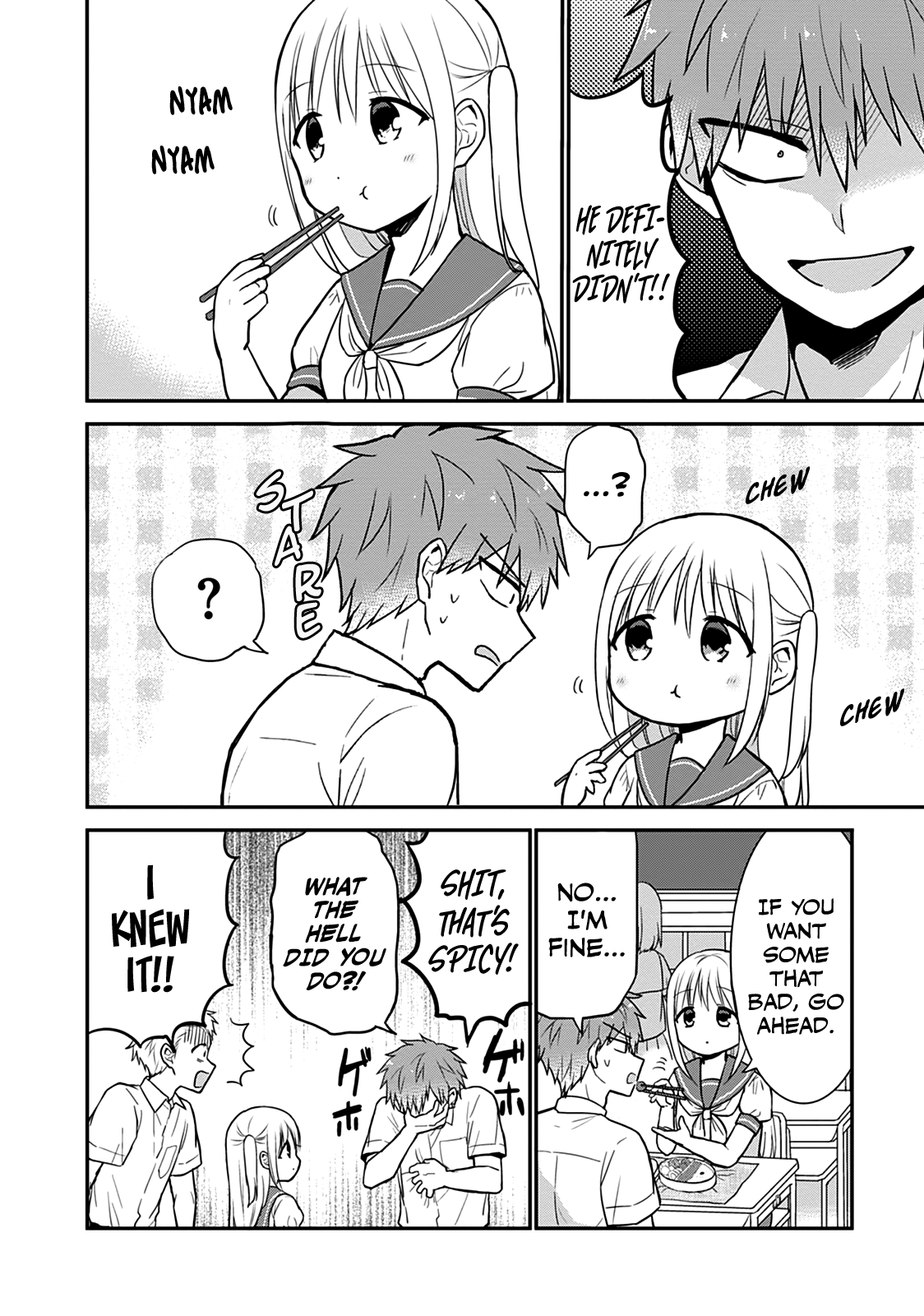 Expressionless Face Girl and Emotional Face Boy Chapter 40 - page 3
