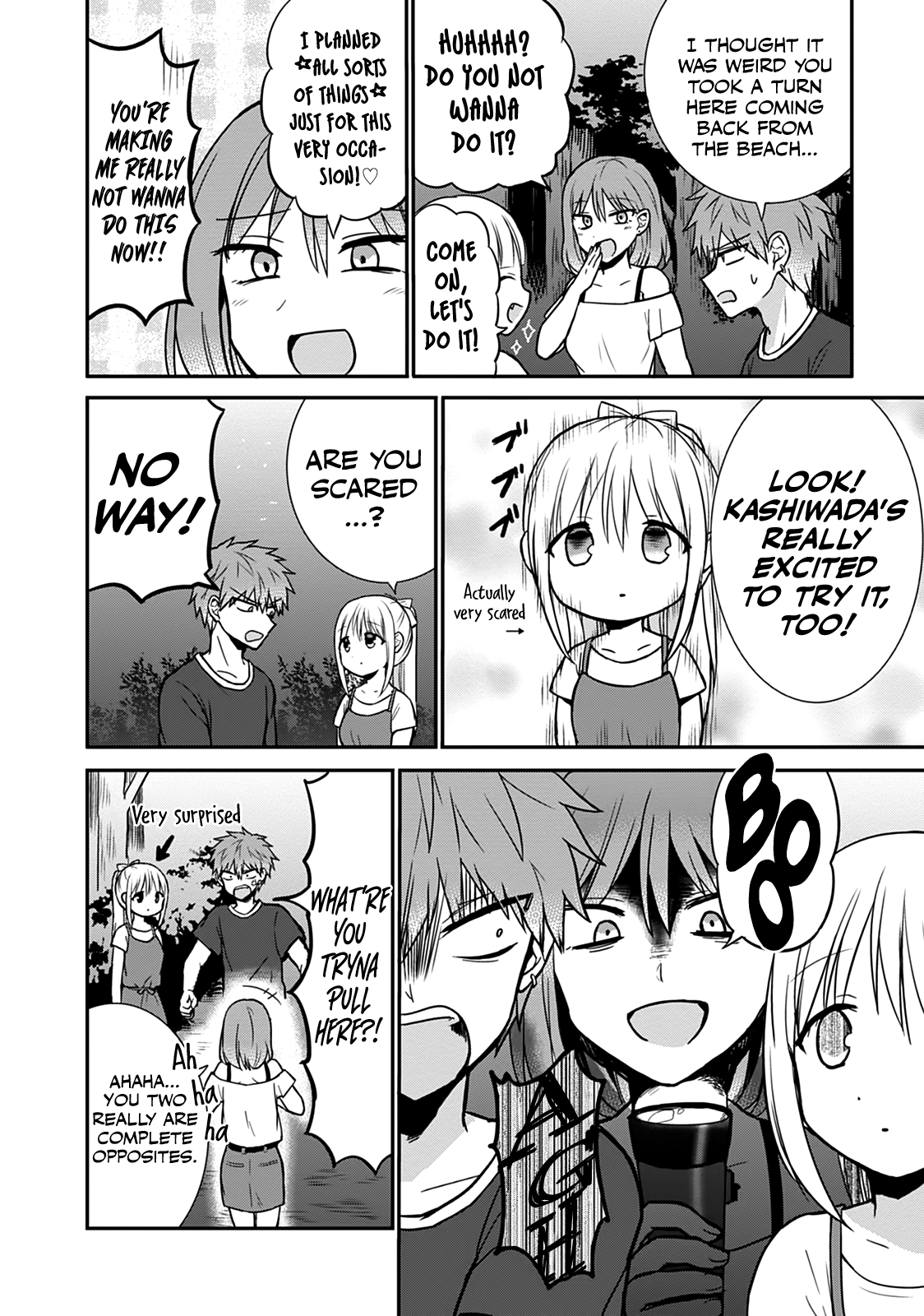 Expressionless Face Girl and Emotional Face Boy Chapter 35 - page 3