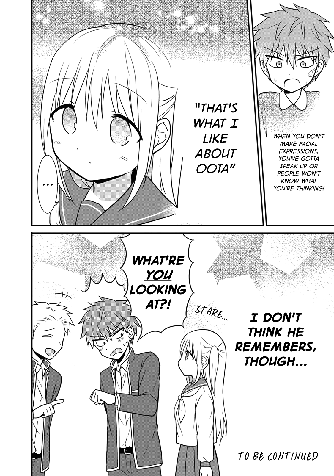 Expressionless Face Girl and Emotional Face Boy Chapter 13.5 - page 8