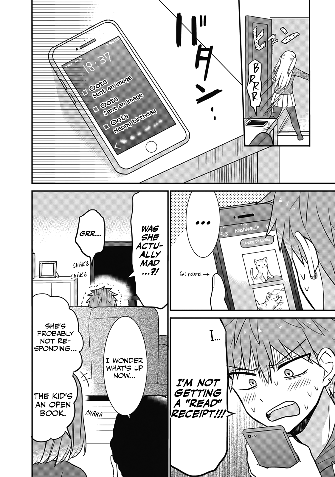 Expressionless Face Girl and Emotional Face Boy Chapter 14 - page 11