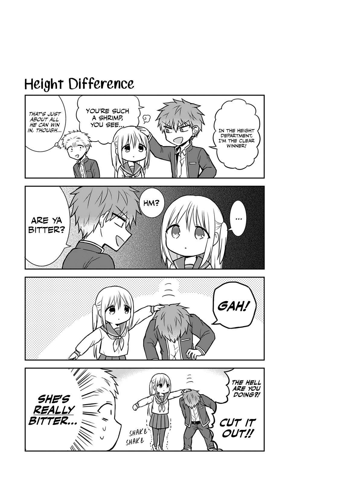 Expressionless Face Girl and Emotional Face Boy Chapter 14 - page 12