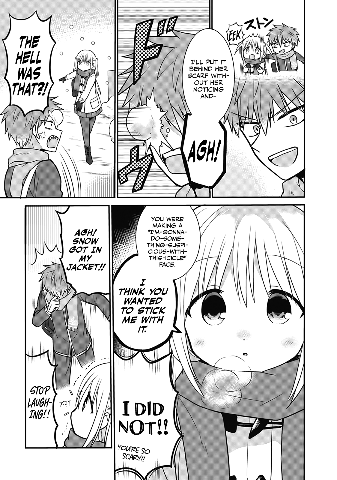 Expressionless Face Girl and Emotional Face Boy Chapter 17 - page 3