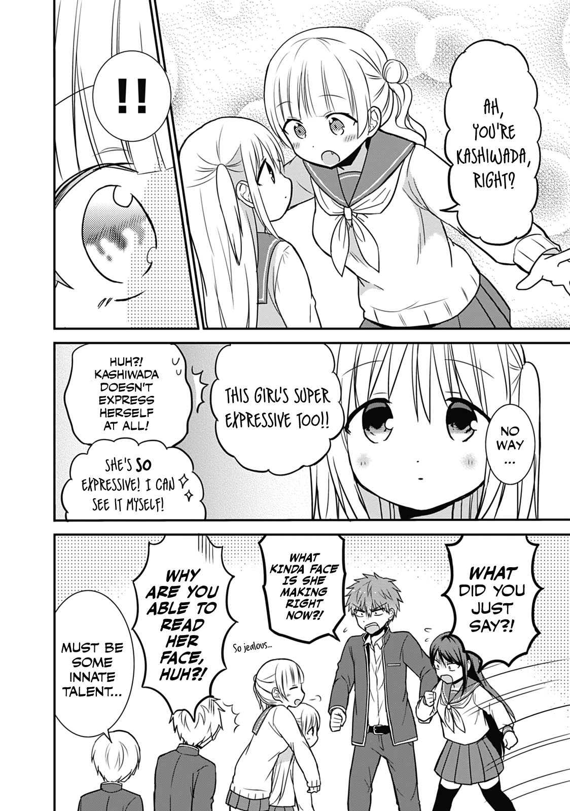 Expressionless Face Girl and Emotional Face Boy Chapter 23 - page 10