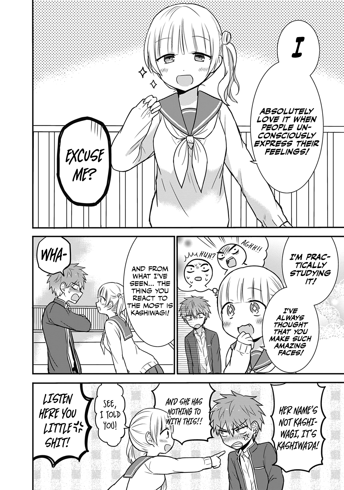 Expressionless Face Girl and Emotional Face Boy Chapter 23 - page 8