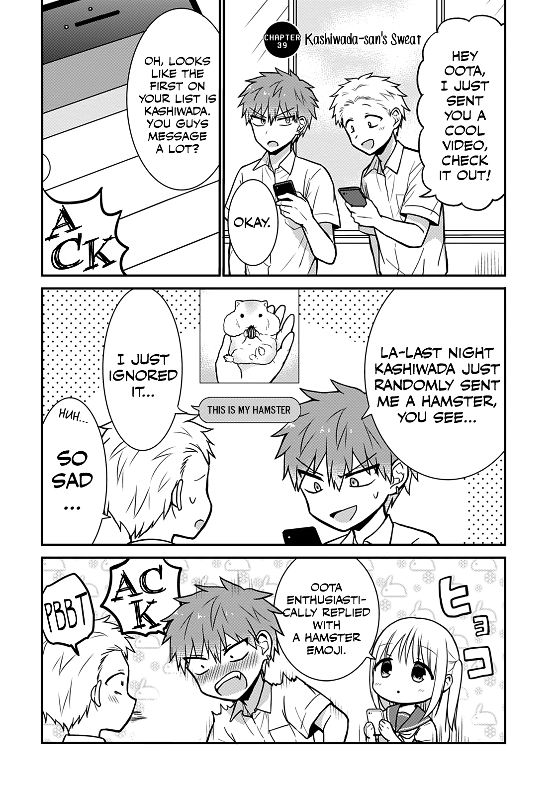 Expressionless Face Girl and Emotional Face Boy Chapter 39 - page 2