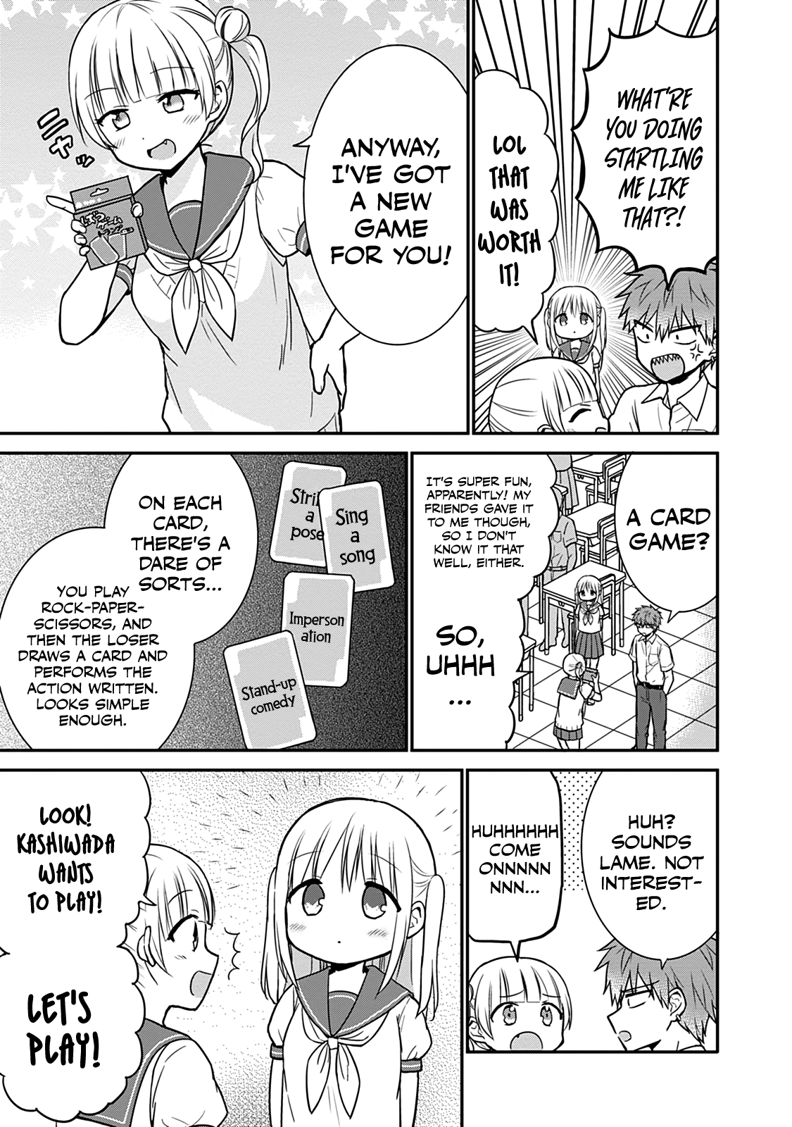 Expressionless Face Girl and Emotional Face Boy Chapter 41 - page 4