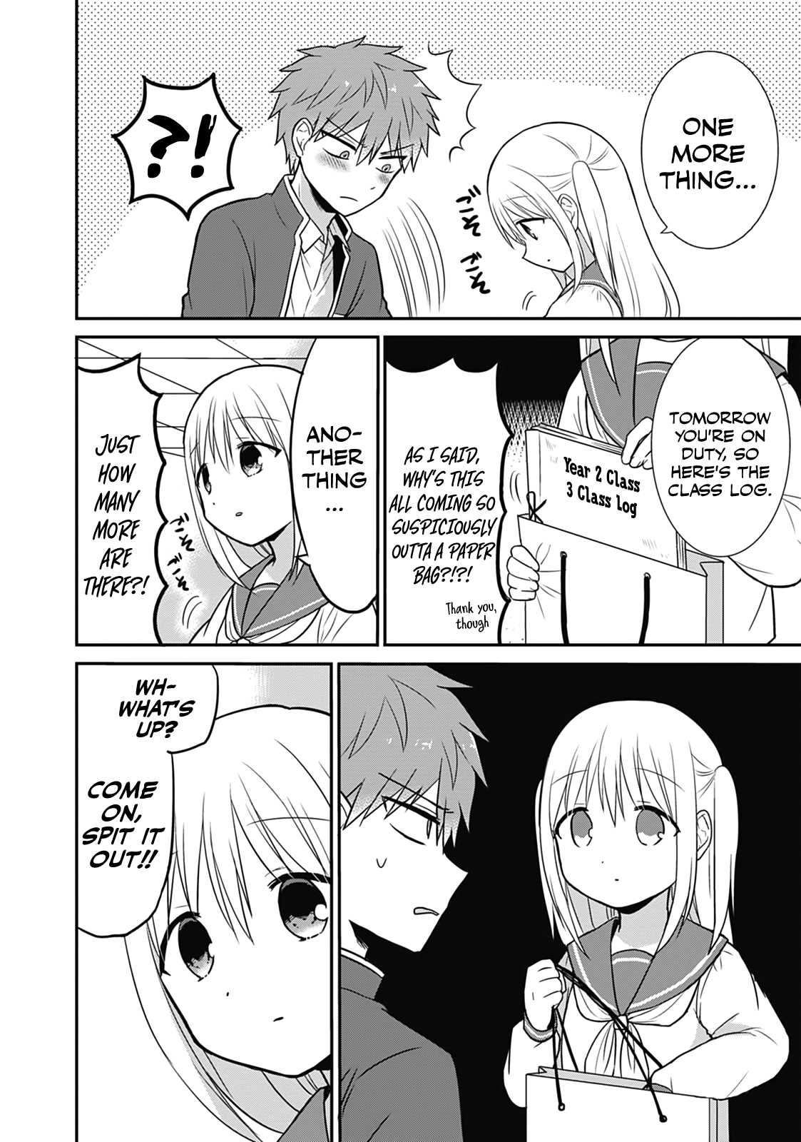 Expressionless Face Girl and Emotional Face Boy Chapter 19 - page 6