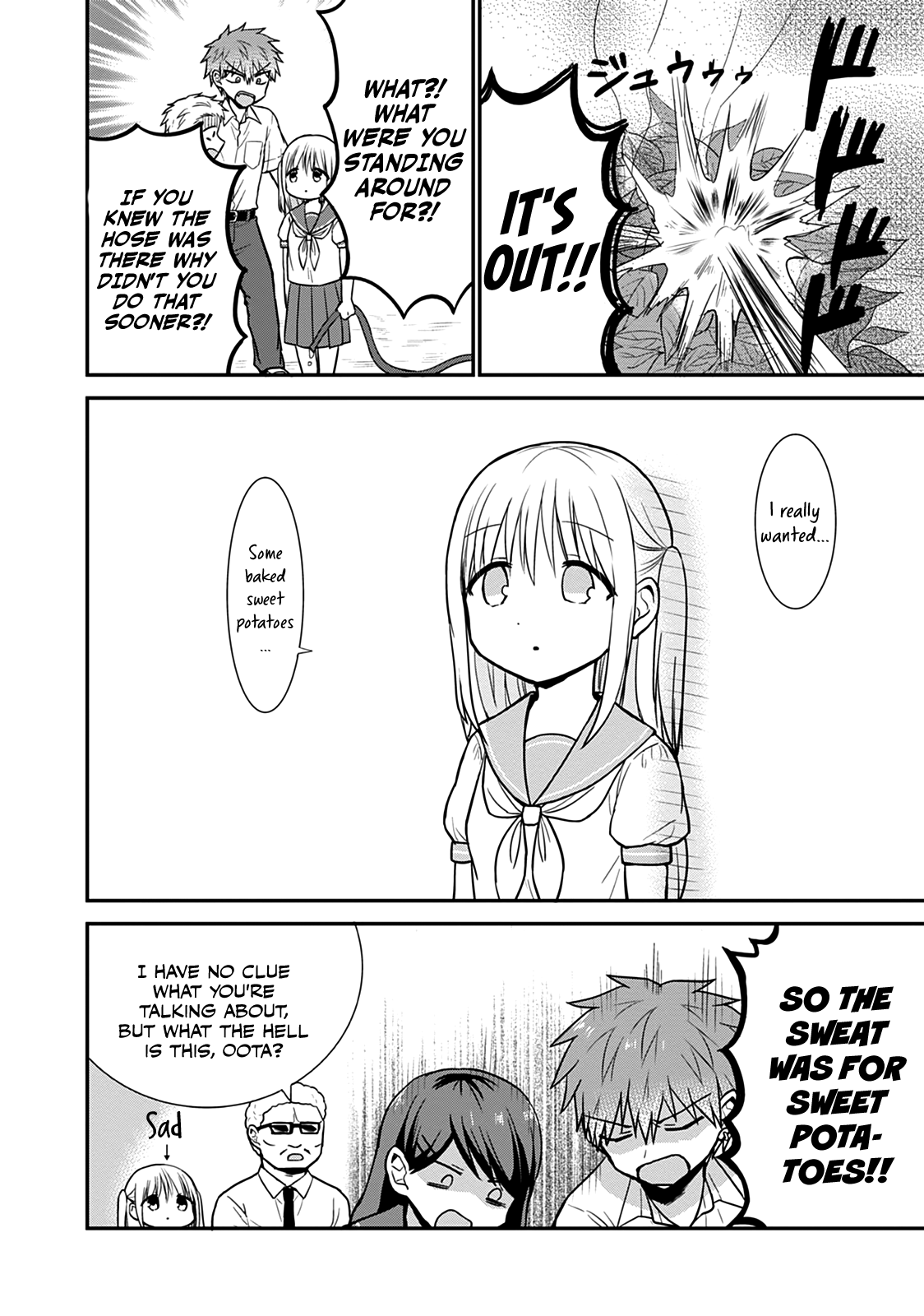 Expressionless Face Girl and Emotional Face Boy Chapter 47 - page 9