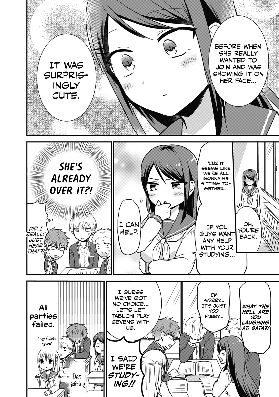 Expressionless Face Girl and Emotional Face Boy Chapter 20 - page 8