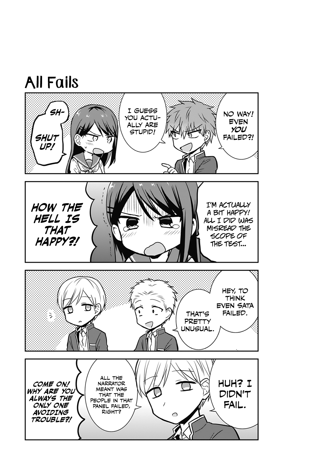 Expressionless Face Girl and Emotional Face Boy Chapter 20 - page 9