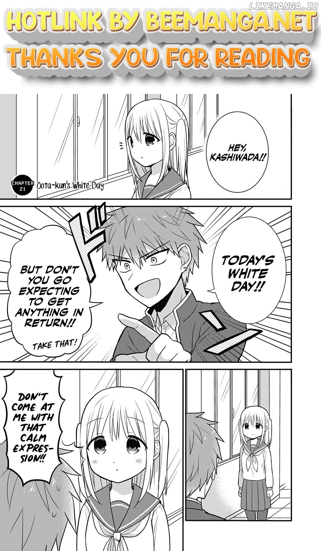 Expressionless Face Girl and Emotional Face Boy Chapter 21 - page 1