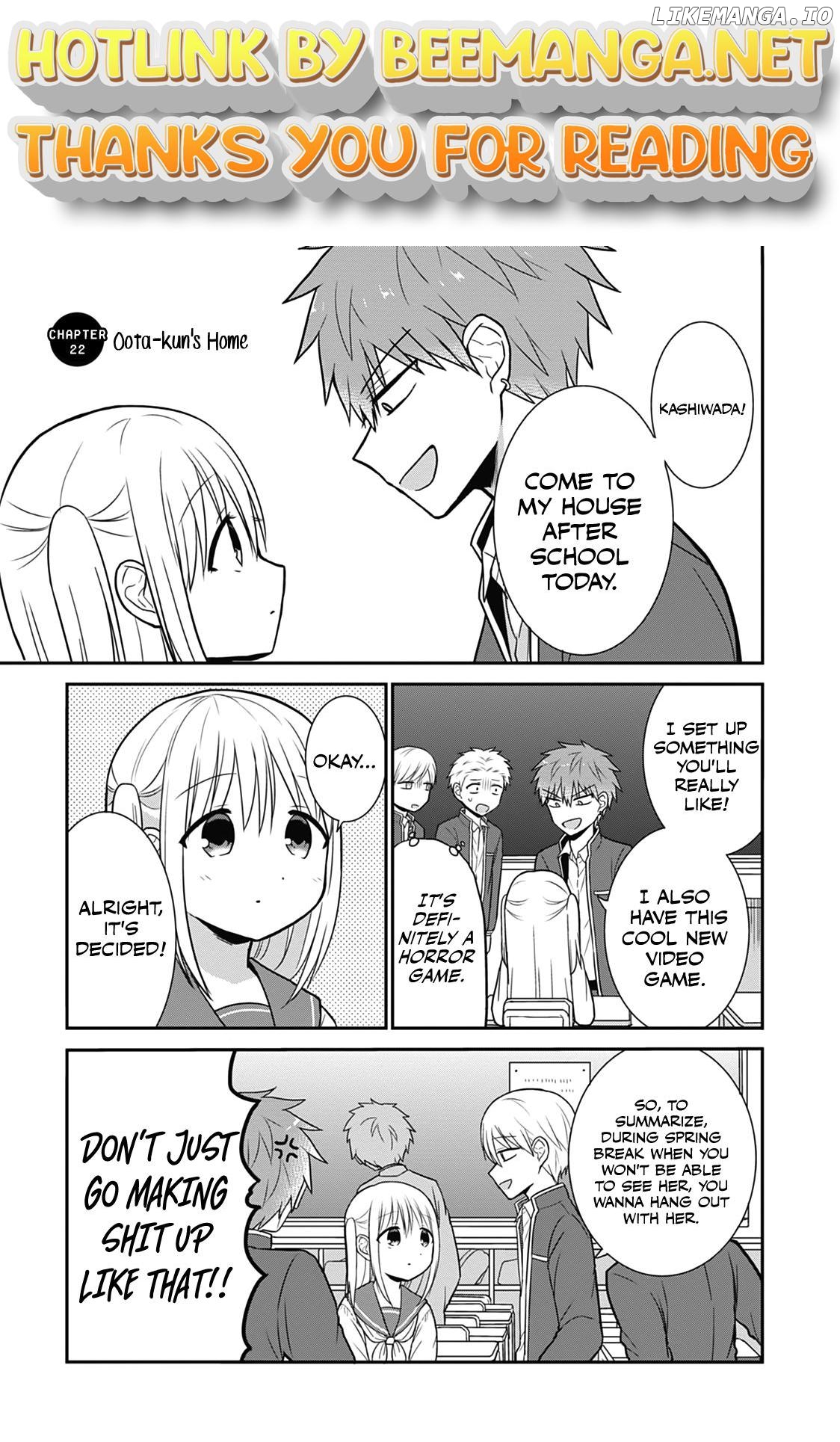 Expressionless Face Girl and Emotional Face Boy Chapter 22 - page 1