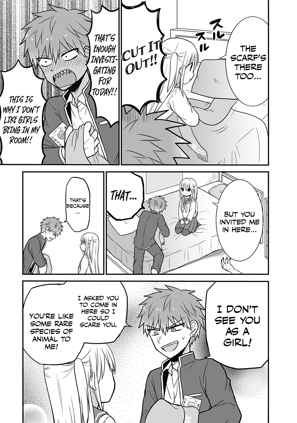 Expressionless Face Girl and Emotional Face Boy Chapter 22 - page 7