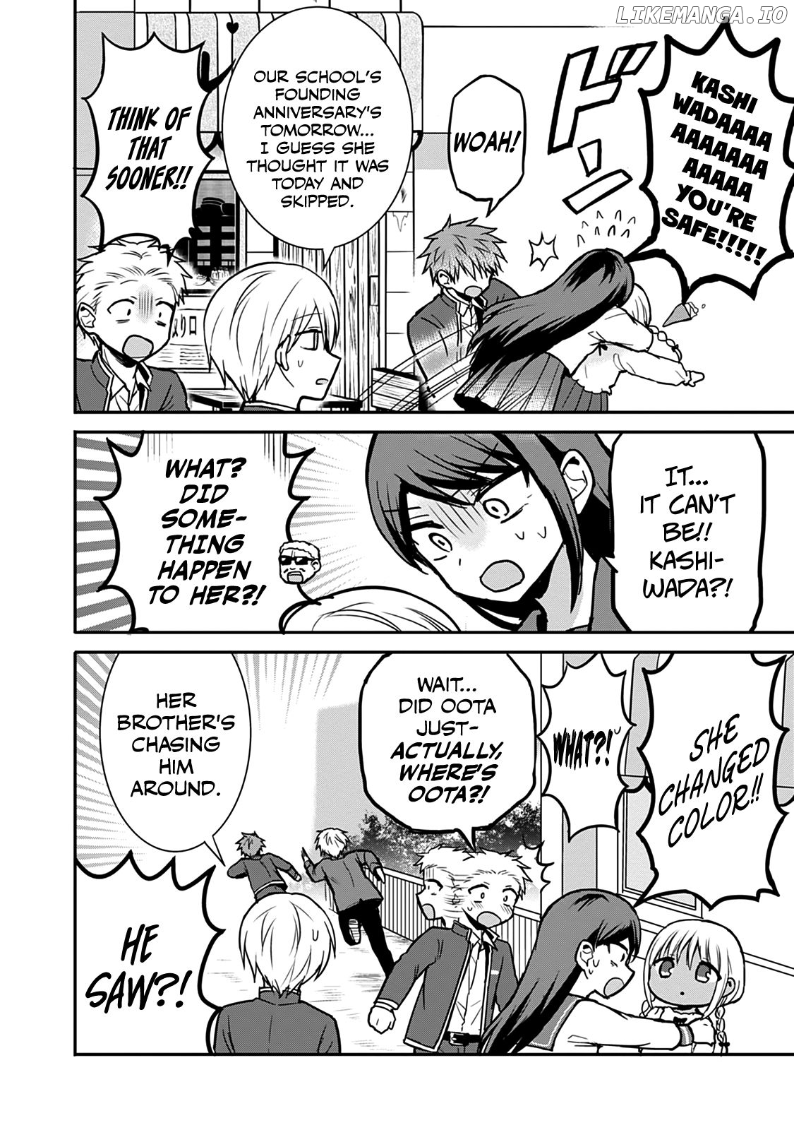 Expressionless Face Girl and Emotional Face Boy Chapter 63 - page 10
