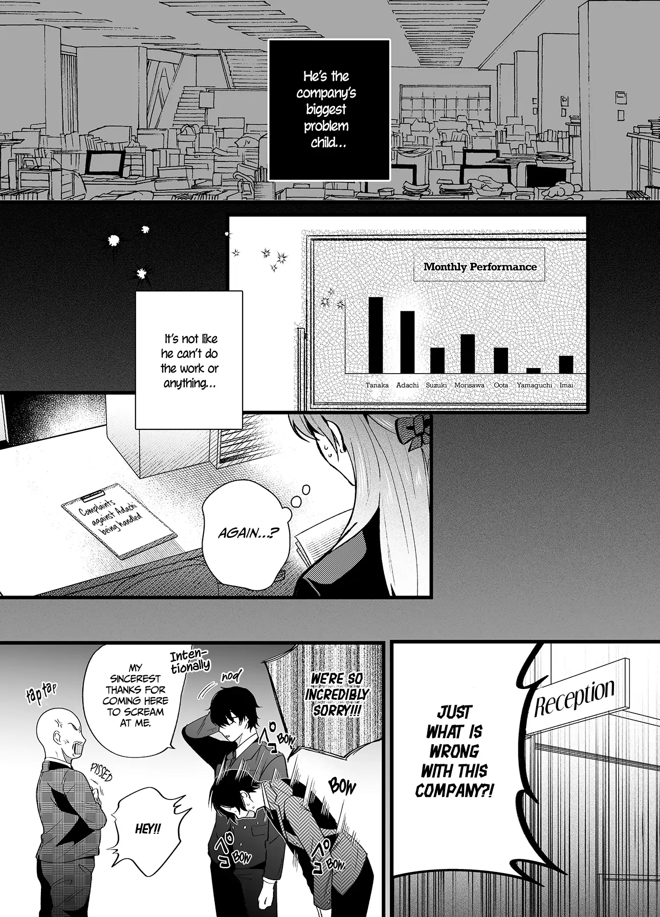 Genkai shachiku OL wa ashitate senpai ni numa ttemasu Chapter 1.1 - page 5