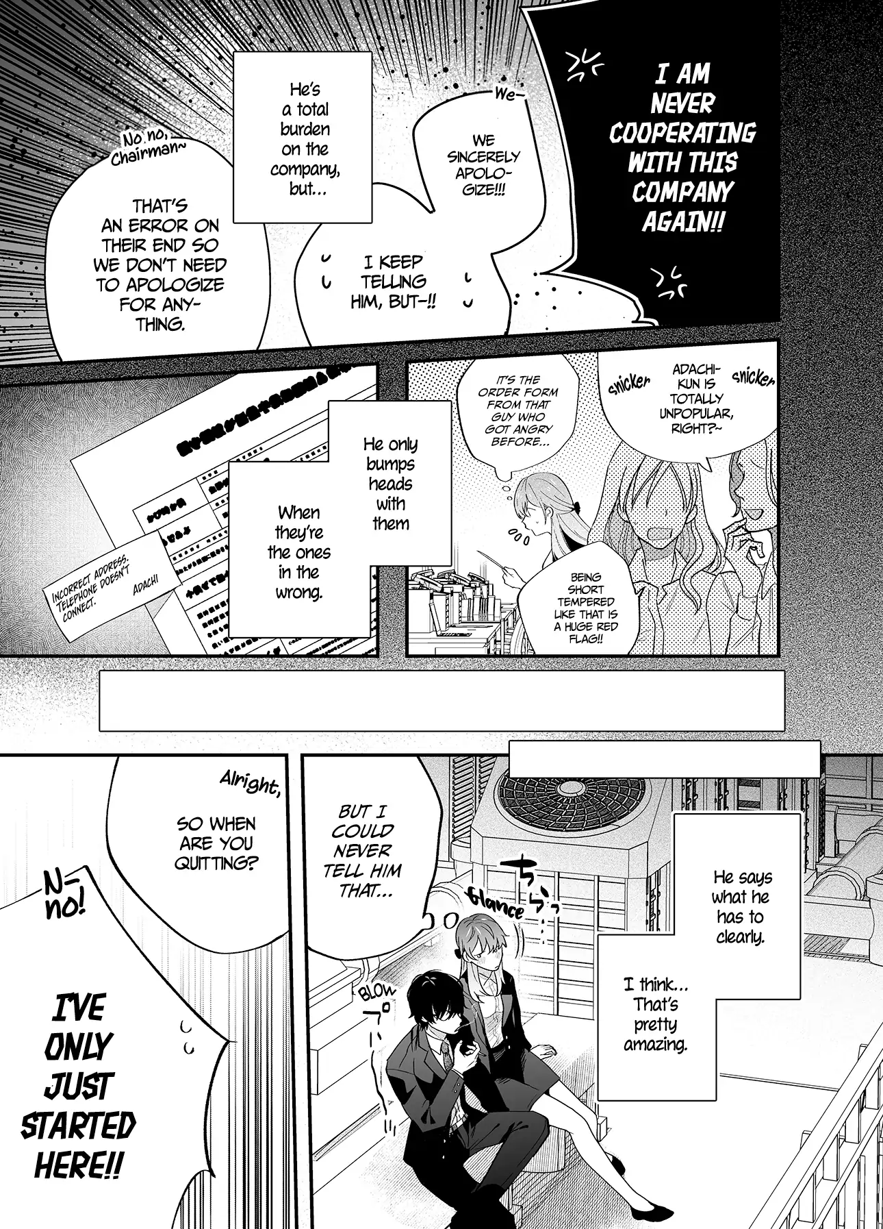 Genkai shachiku OL wa ashitate senpai ni numa ttemasu Chapter 1.1 - page 7