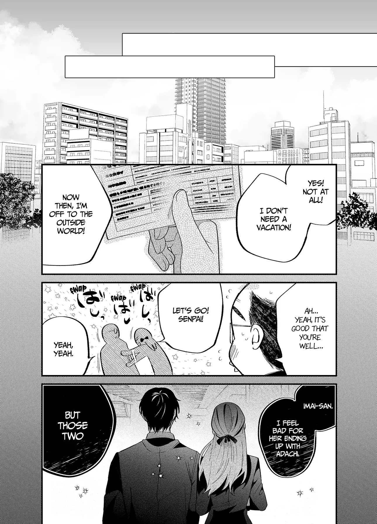 Genkai shachiku OL wa ashitate senpai ni numa ttemasu Chapter 2.1 - page 23