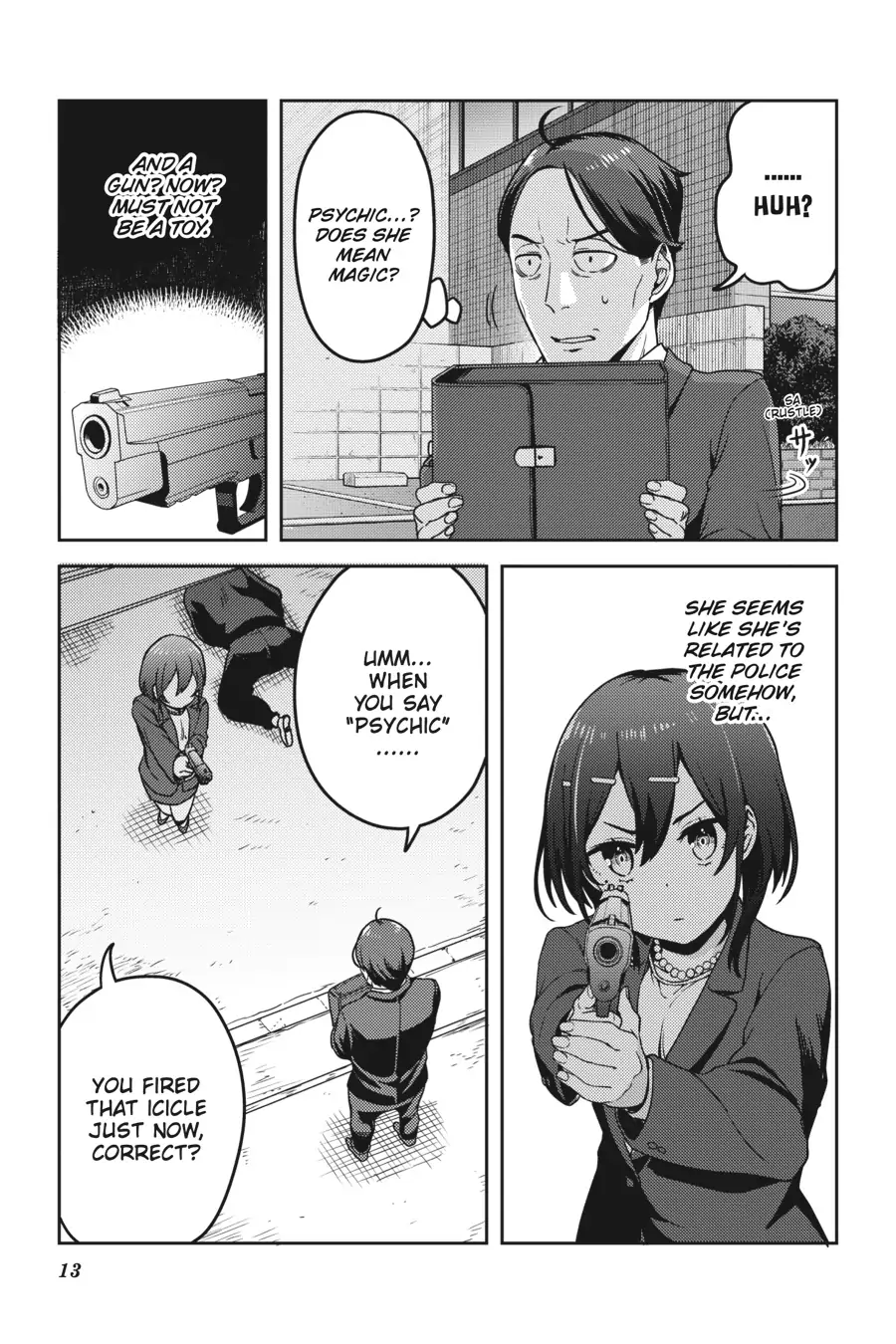 Sasaki to pii-chan, Isekai de Slow Life wo tanishimou to shitara, gendai de inou battle ni makikomareta ken ~ Mahou shoujo ga App wo hajimeta you desu ~ Chapter 5 - page 13