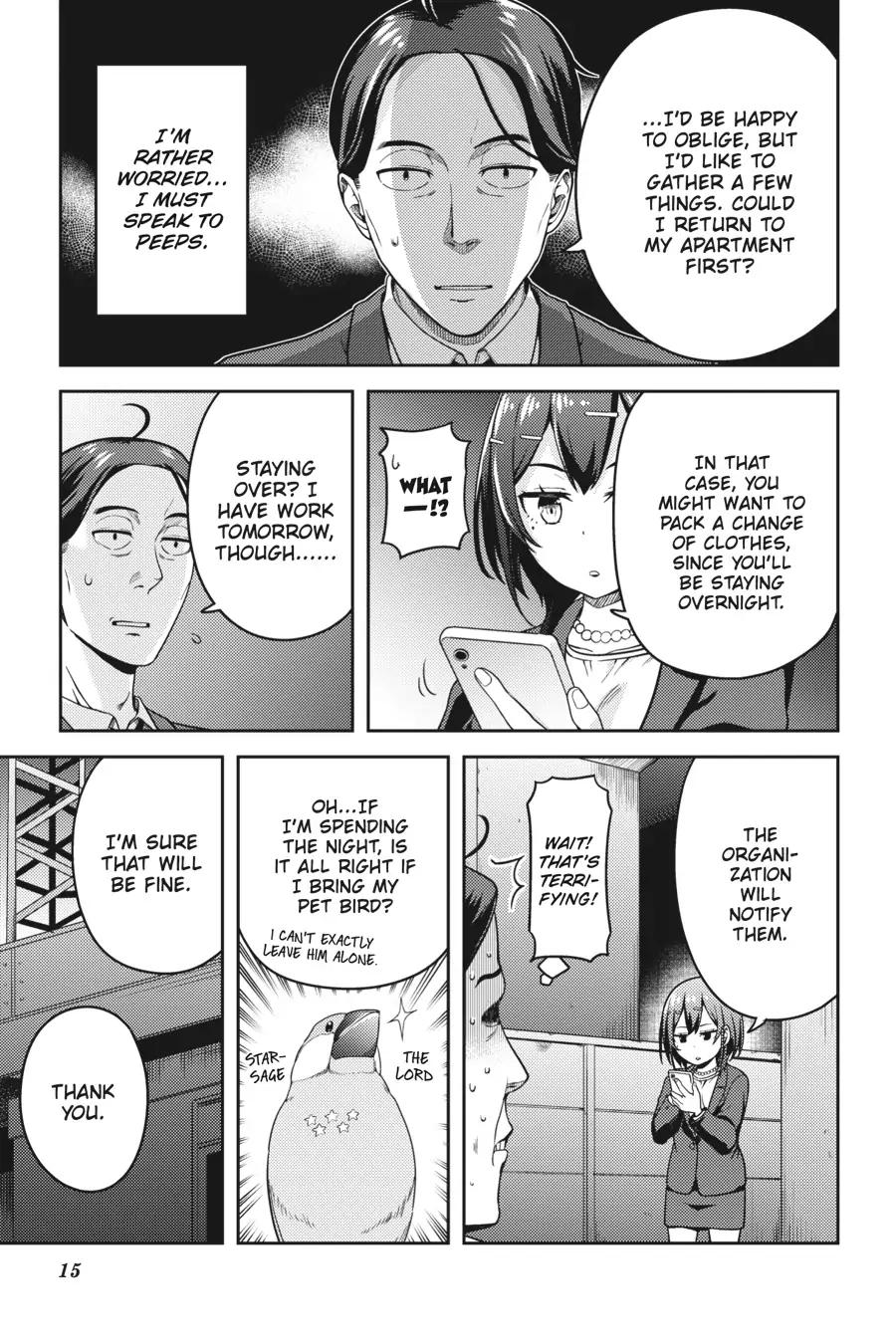 Sasaki to pii-chan, Isekai de Slow Life wo tanishimou to shitara, gendai de inou battle ni makikomareta ken ~ Mahou shoujo ga App wo hajimeta you desu ~ Chapter 5 - page 15