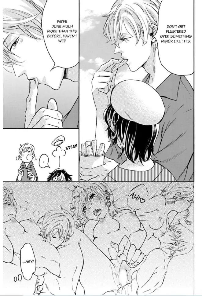 Shio Taiou Osananajimi ni Amasugi Body o Taberaremashita ~ Shinchou-sa 35-senchi no ♂ jijou ~ Chapter 4 - page 11