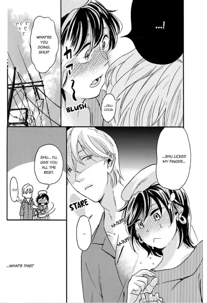 Shio Taiou Osananajimi ni Amasugi Body o Taberaremashita ~ Shinchou-sa 35-senchi no ♂ jijou ~ Chapter 4 - page 9