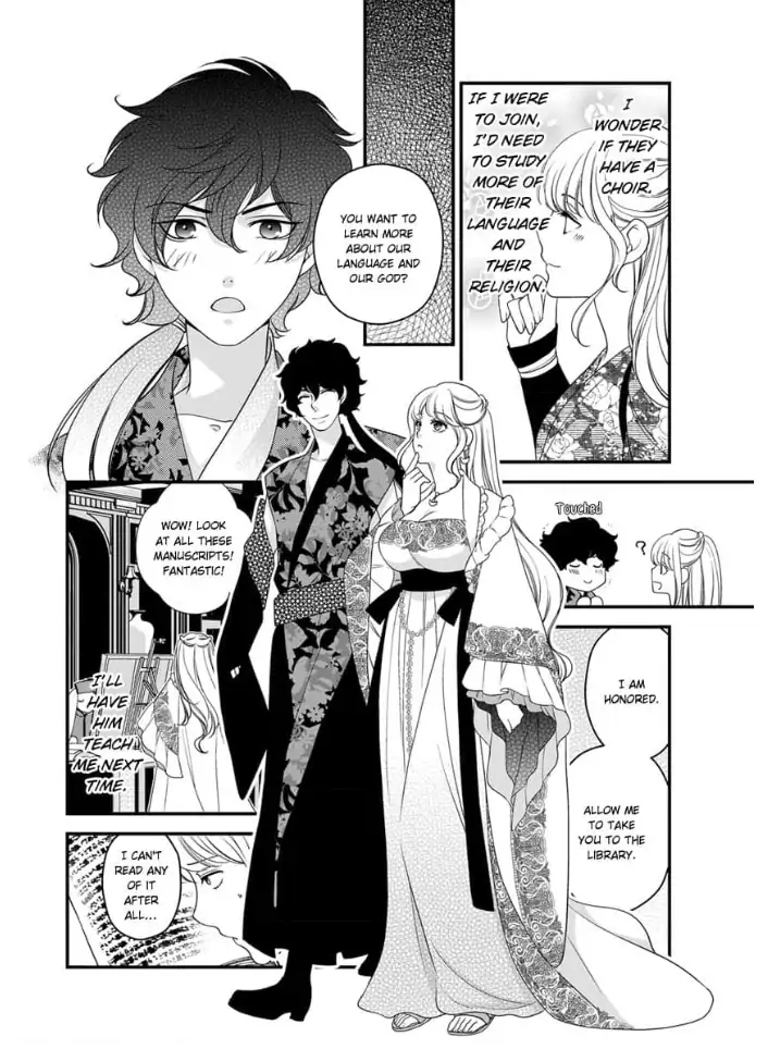 Isekai no Seijo-sama ni narimashita - Ikemen Dai Shinkan to Torokyun Shiawase Dekiai Seikatsu Chapter 4 - page 8