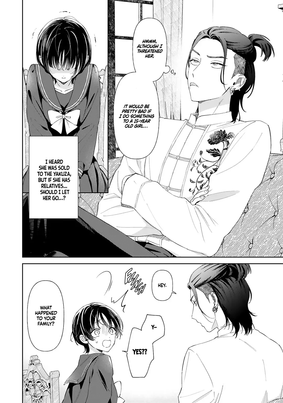 Sewayaki Mafia to Hakkou Shoujo Chapter 1 - page 6