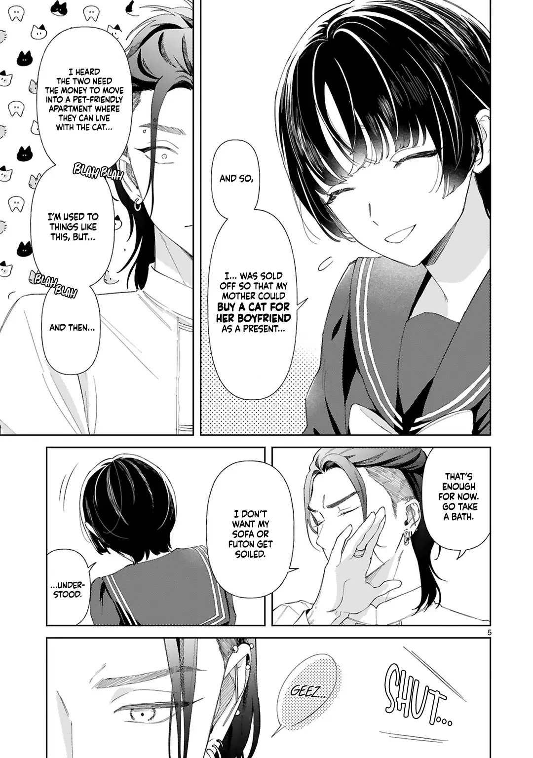 Sewayaki Mafia to Hakkou Shoujo Chapter 1 - page 7