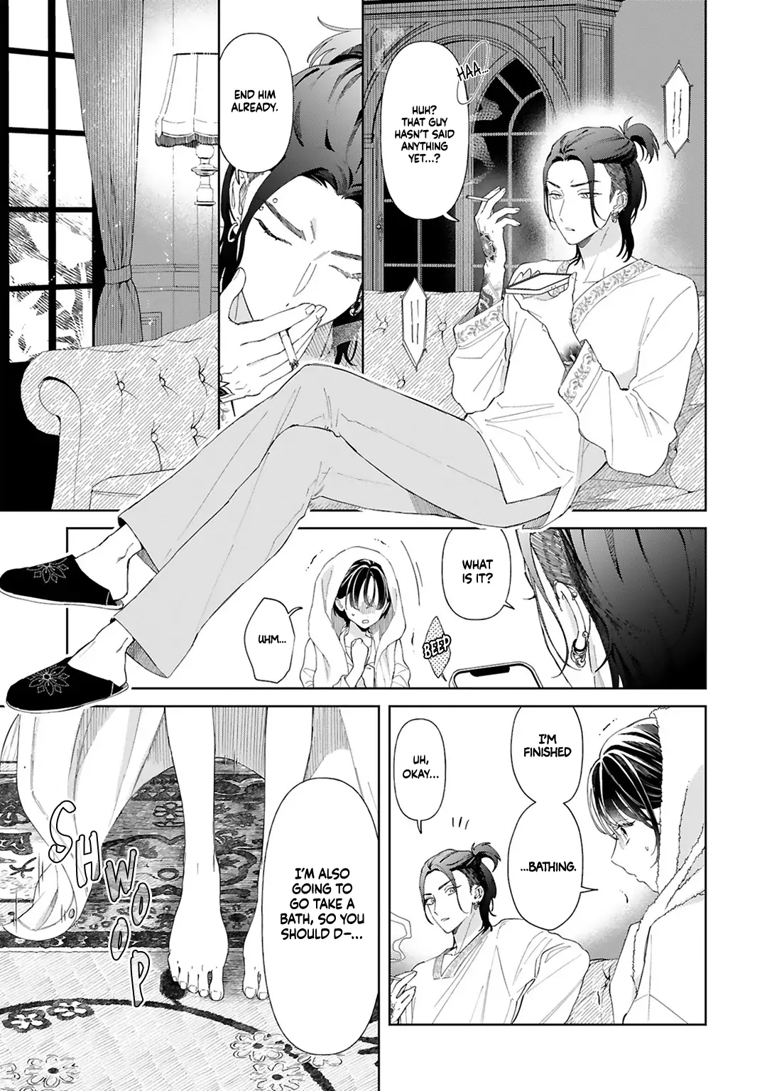 Sewayaki Mafia to Hakkou Shoujo Chapter 1 - page 9