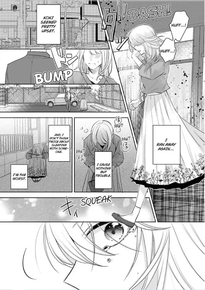 Omiaiaiteha Hatsukoi Aite Dokyuseino Netsuni Tokasareru Karada Chapter 2 - page 11