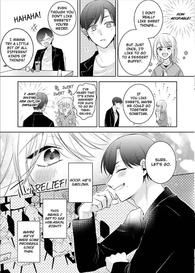 Omiaiaiteha Hatsukoi Aite Dokyuseino Netsuni Tokasareru Karada Chapter 2 - page 7