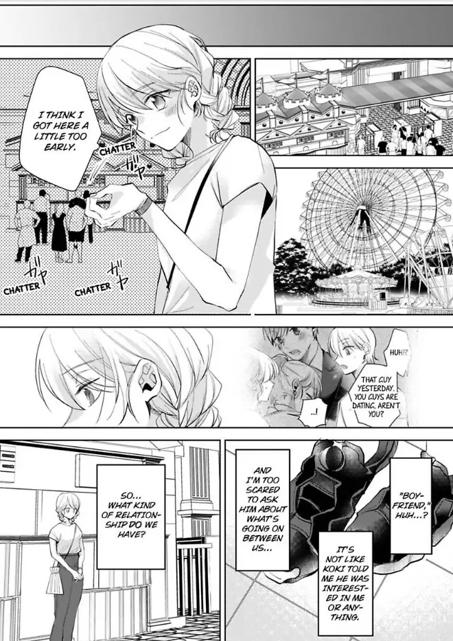 Omiaiaiteha Hatsukoi Aite Dokyuseino Netsuni Tokasareru Karada Chapter 4 - page 18