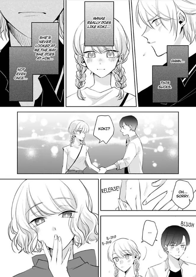 Omiaiaiteha Hatsukoi Aite Dokyuseino Netsuni Tokasareru Karada Chapter 5 - page 14