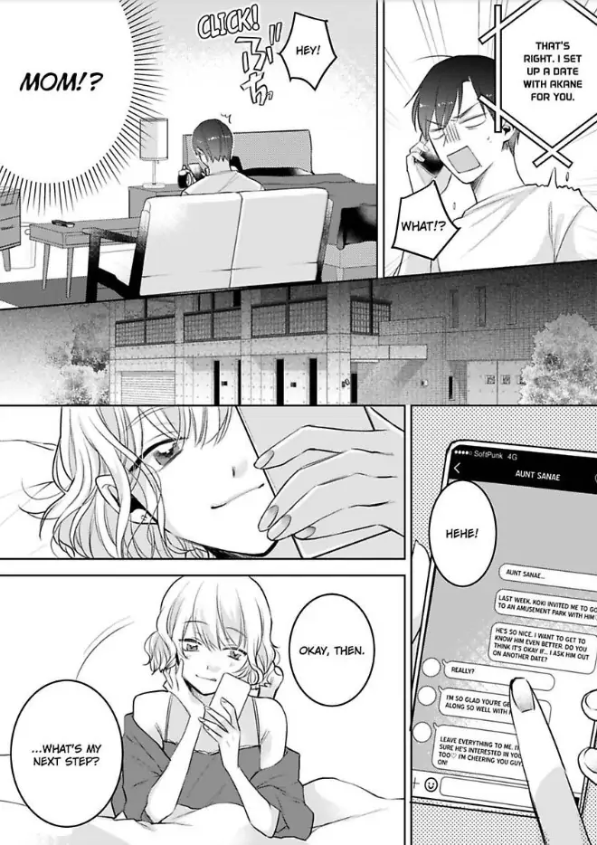 Omiaiaiteha Hatsukoi Aite Dokyuseino Netsuni Tokasareru Karada Chapter 6 - page 8