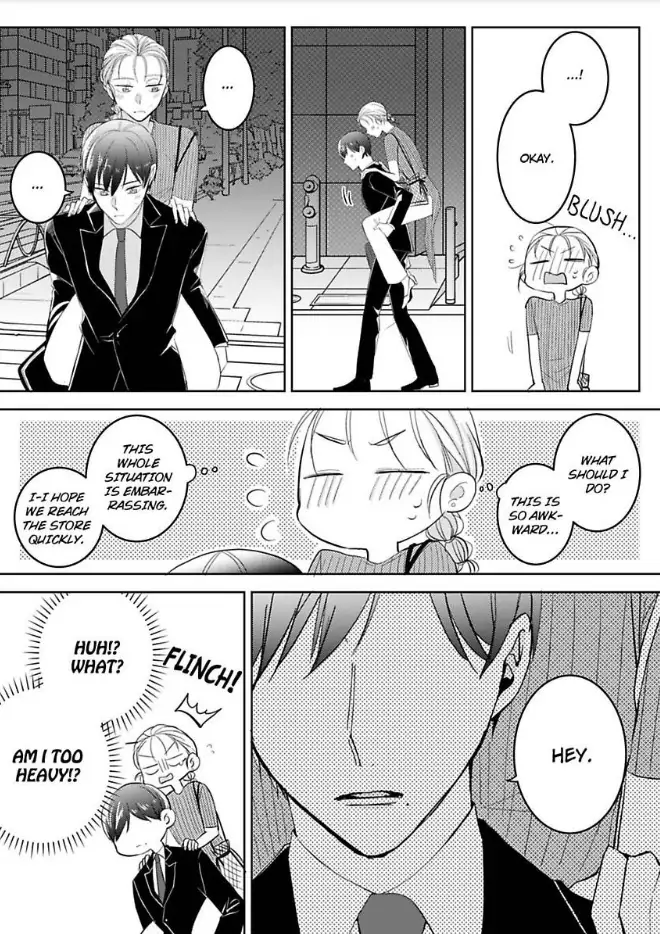 Omiaiaiteha Hatsukoi Aite Dokyuseino Netsuni Tokasareru Karada Chapter 7 - page 13
