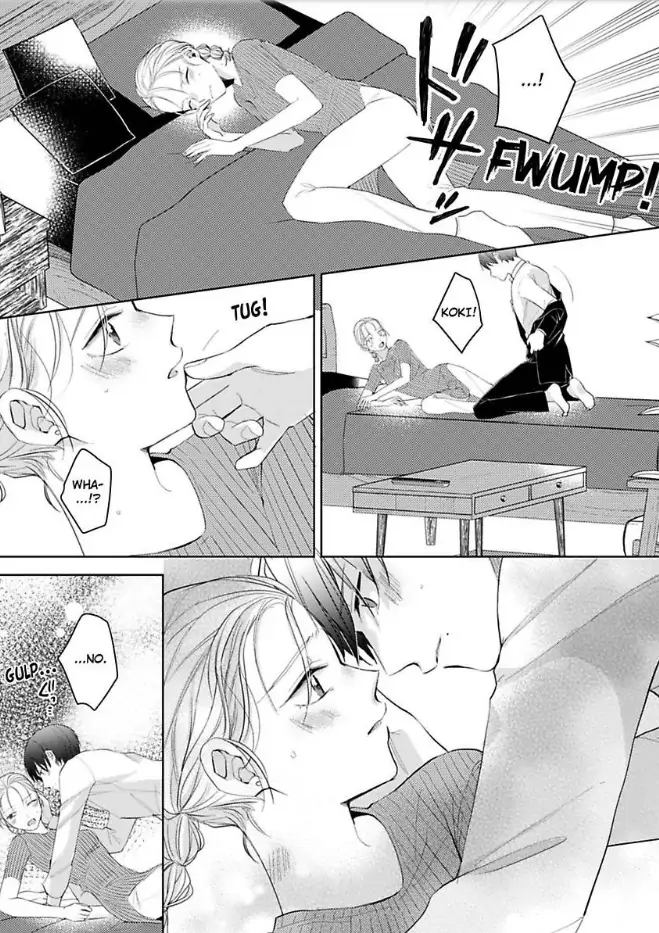 Omiaiaiteha Hatsukoi Aite Dokyuseino Netsuni Tokasareru Karada Chapter 7 - page 19