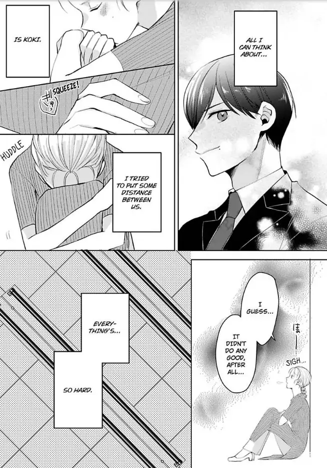 Omiaiaiteha Hatsukoi Aite Dokyuseino Netsuni Tokasareru Karada Chapter 7 - page 4