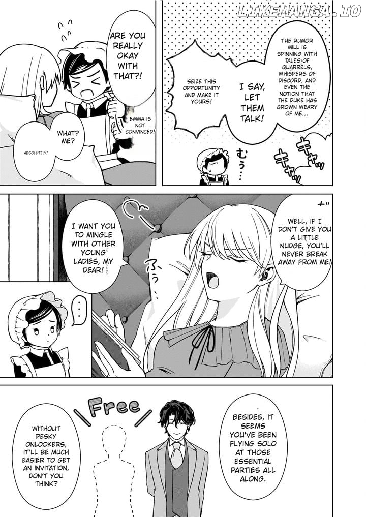 Dokushin Shugi no Reijou wa, Koushaku-sama no Dekiai kara Nogaretai Chapter 6.2 - page 5
