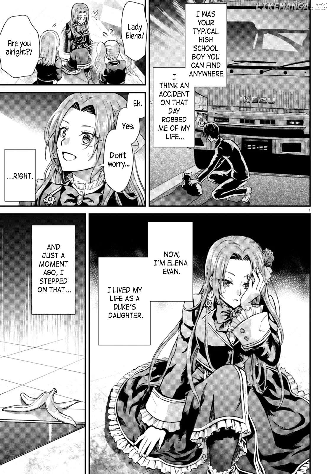 Danshi Koukousei, Otome Game no Akuyaku Reijou ni Tensei Suru Chapter 1 - page 4