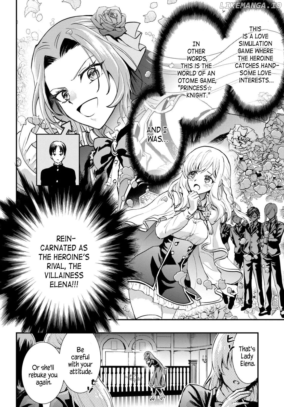 Danshi Koukousei, Otome Game no Akuyaku Reijou ni Tensei Suru Chapter 1 - page 7