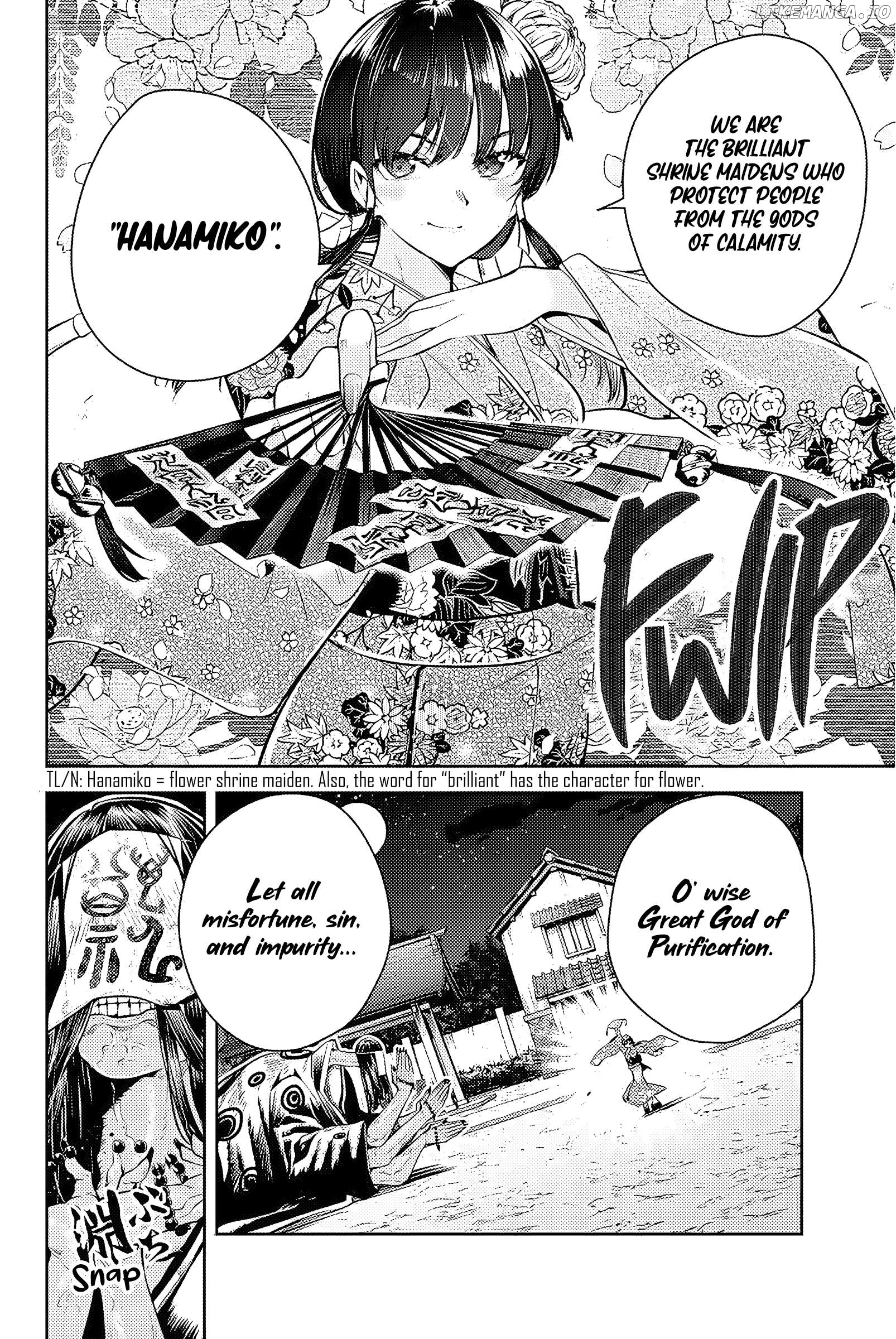 Sakigake no Hana Miko Chapter 1 - page 36