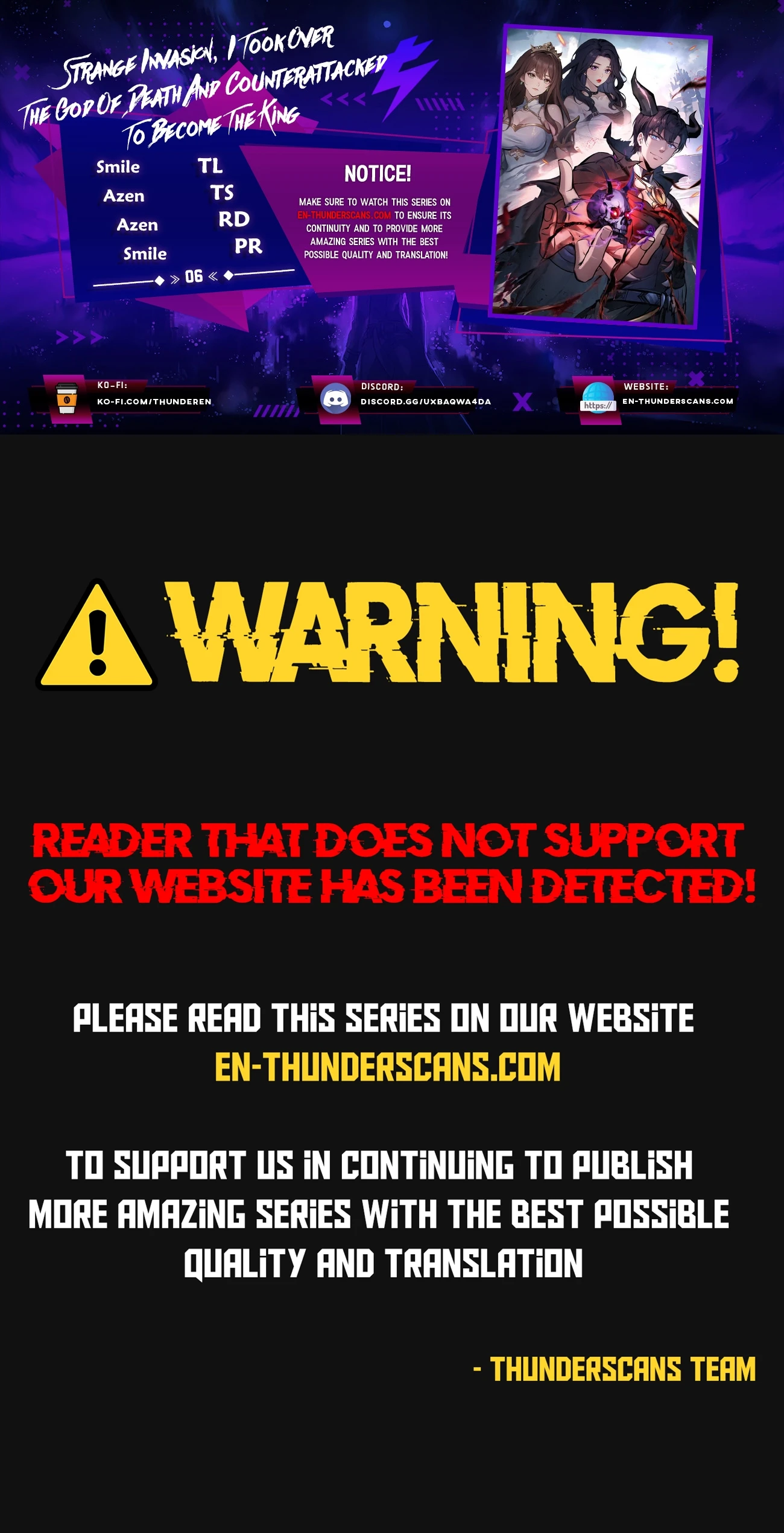 Strange Invasion, I Took Over the God of Death and Counterattacked to Become the King Chapter 6 - page 1