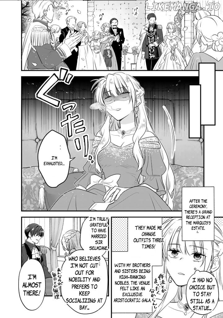 Binbou Kishi ni Yomeiri Shita Hazu ga!? Yajin Reijou wa Koutaishihi ni Natte mo Ryuu wo Karitai Chapter 3.2 - page 12