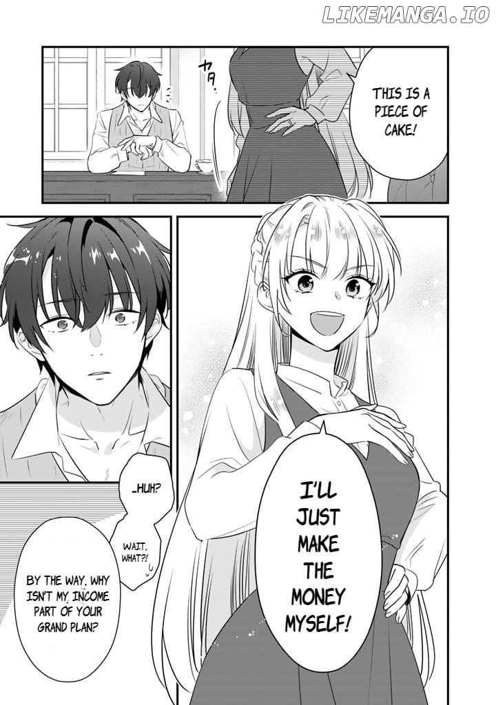 Binbou Kishi ni Yomeiri Shita Hazu ga!? Yajin Reijou wa Koutaishihi ni Natte mo Ryuu wo Karitai Chapter 4.1 - page 5