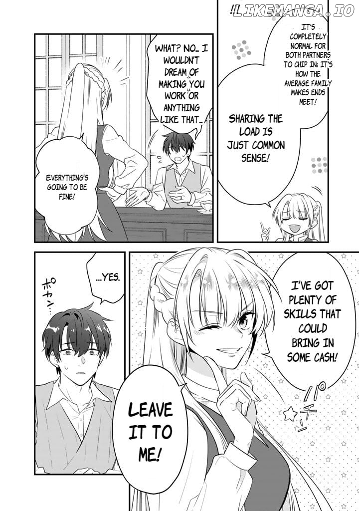 Binbou Kishi ni Yomeiri Shita Hazu ga!? Yajin Reijou wa Koutaishihi ni Natte mo Ryuu wo Karitai Chapter 4.1 - page 8