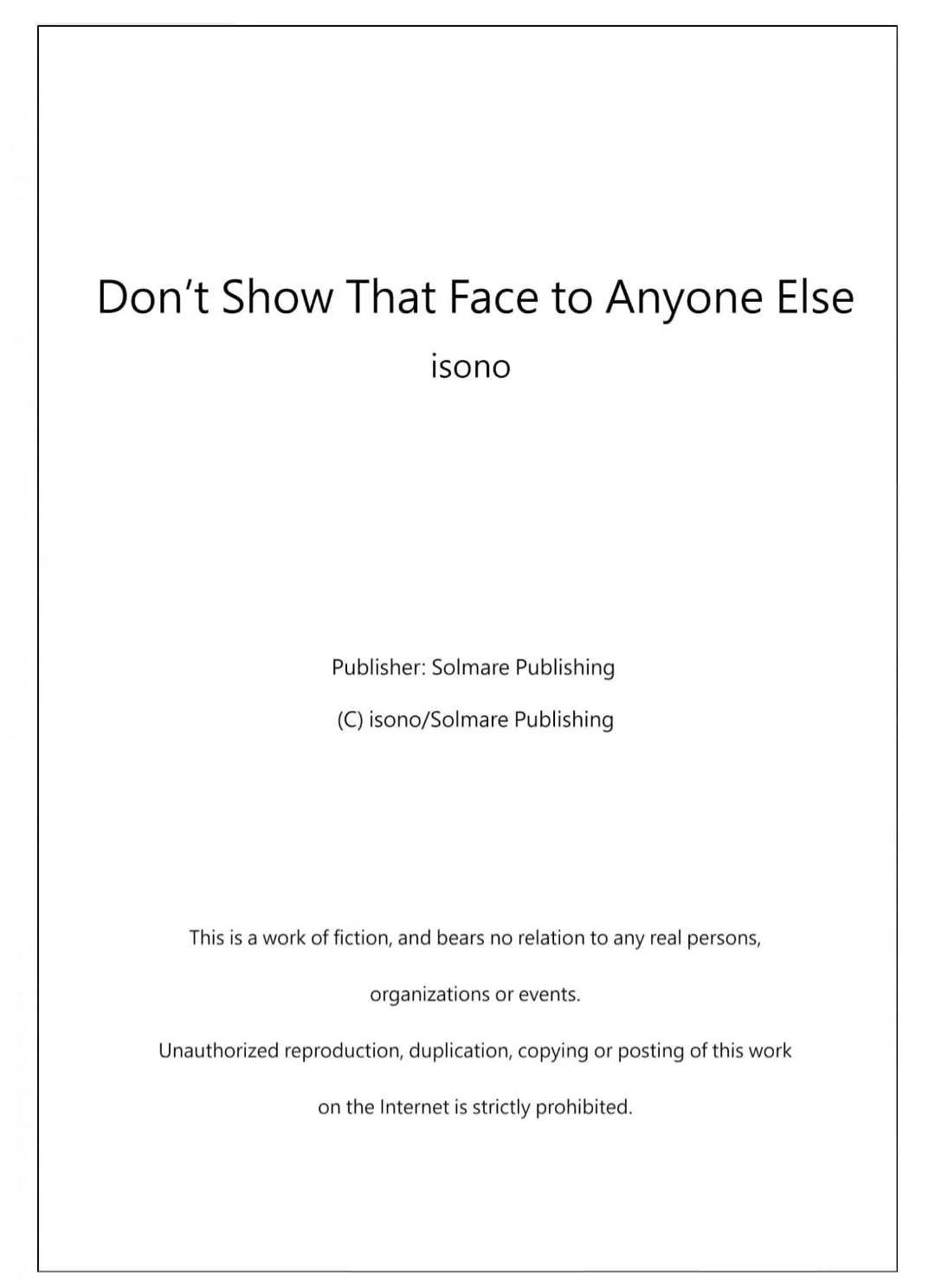 Don't Show That Face to Anyone Else Chapter 4 - page 26
