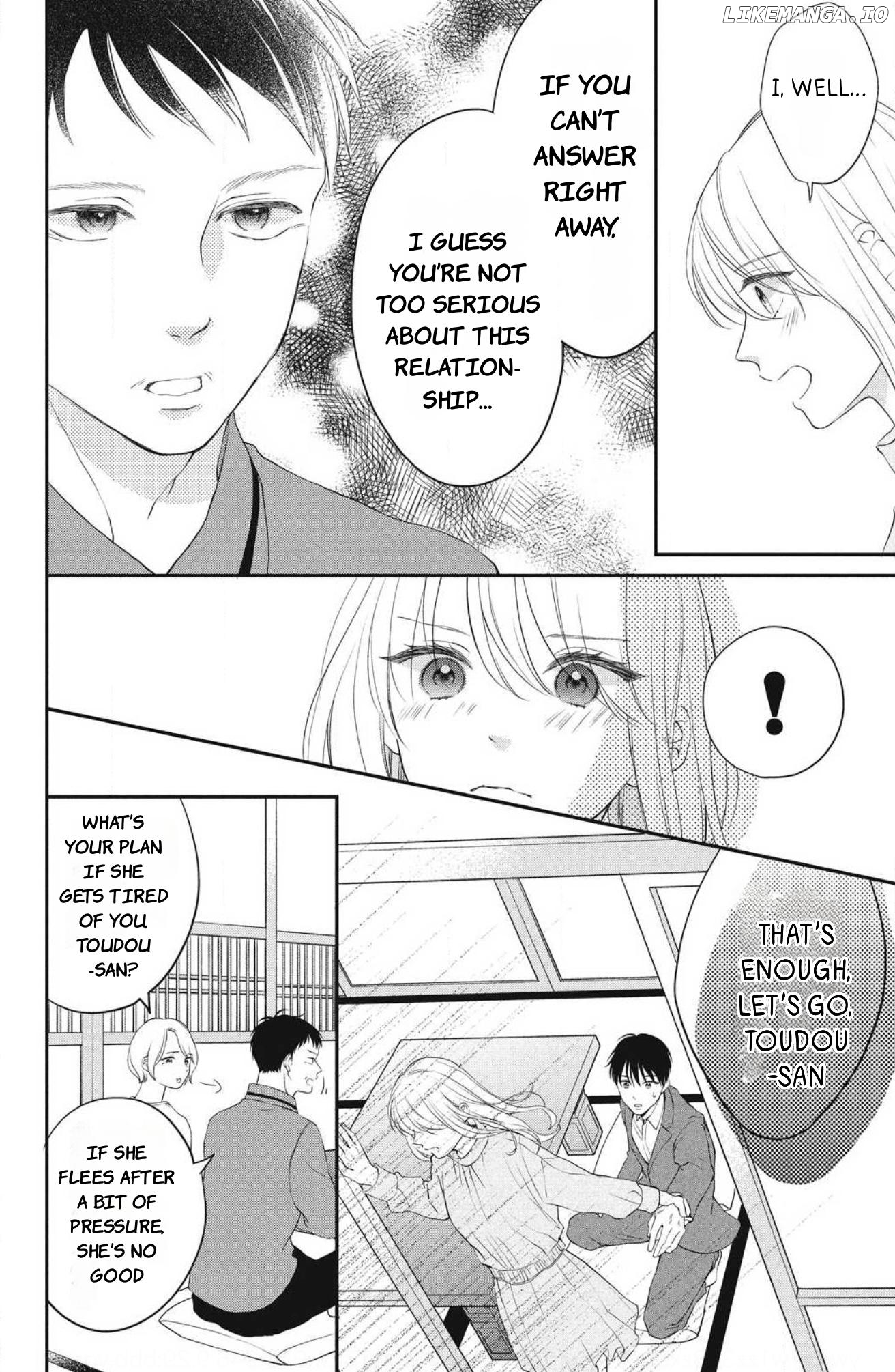 No Words For That Kiss Chapter 7.1 - page 12