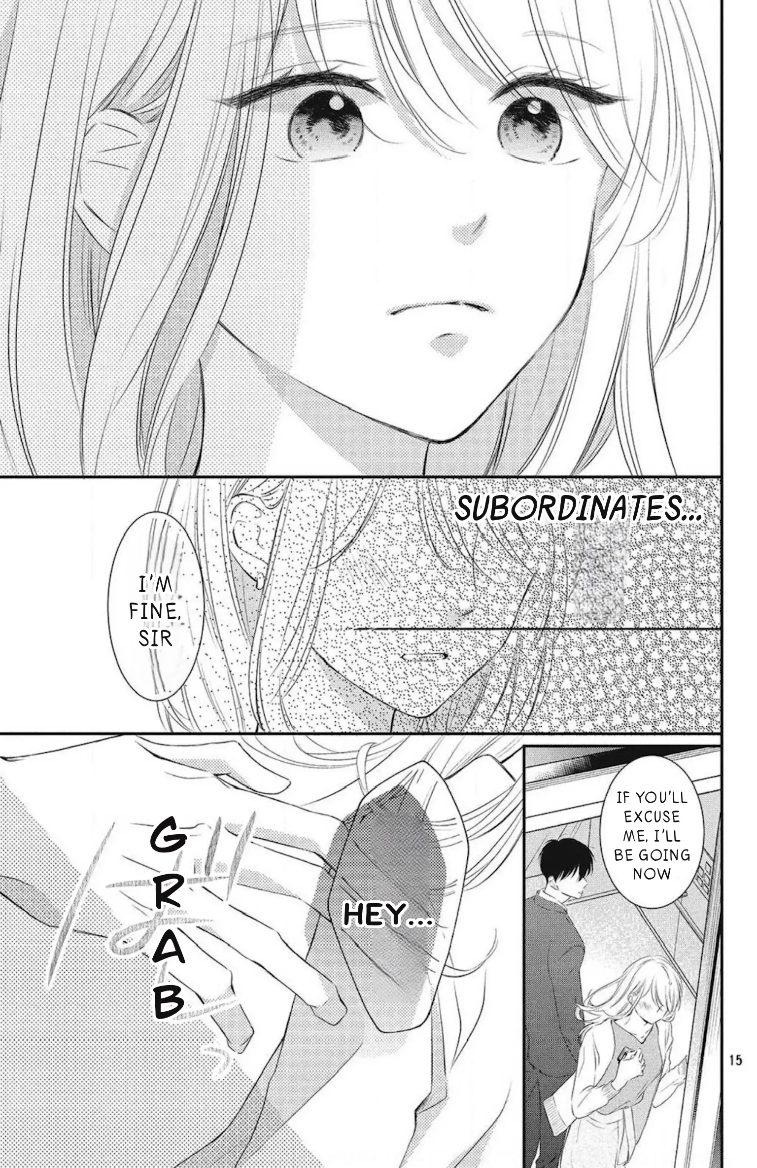 No Words For That Kiss Chapter 3.1 - page 15