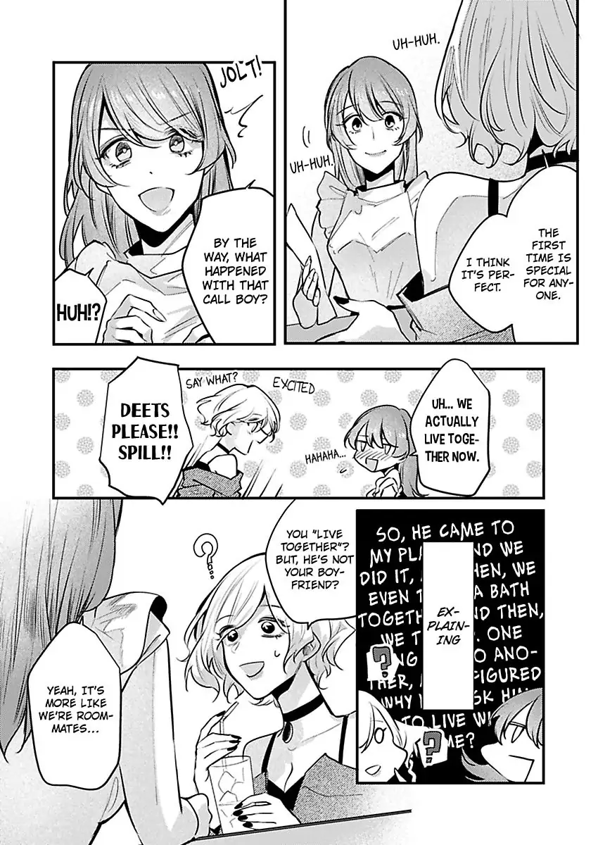 Watashi Dake no Shucchou Host-kun ~Honki no Gohoushi Ecchi de Ikasaremashita~ Chapter 4 - page 12